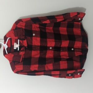 ✅5/$20✅ Cat and Jack boys flannel shirt